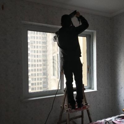 窗帘安装