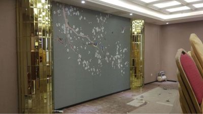 专业施工墙布