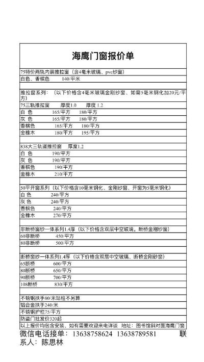 门窗安装维护