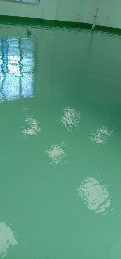 工厂地坪漆完工