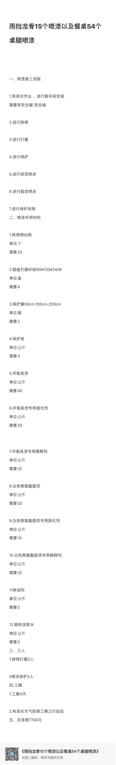 喷漆工油漆