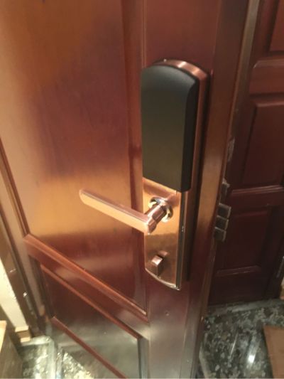 锁具行业安装指纹锁安装机械锁