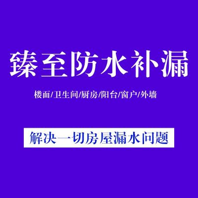 防水补漏房屋漏水维修厨卫漏水维修