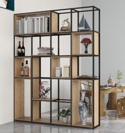 客厅屏风仓储货架