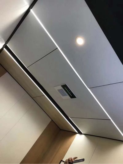 集成吊顶蜂窝板吊顶电动晾衣机