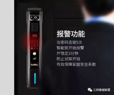 智能锁防盗门