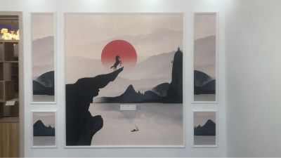 壁画安装