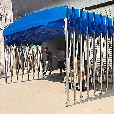 推拉雨棚家具安装推拉雨棚雨棚