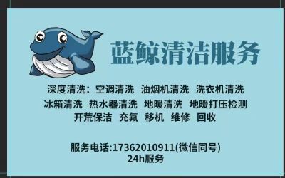 承接各种室内保洁家电清洗美缝