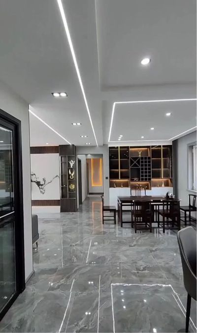 吊顶隔断柜子装修