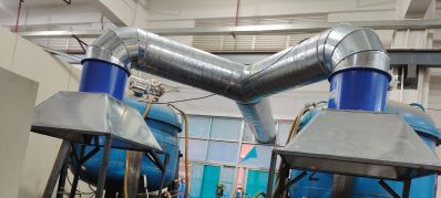 白铁工程通风降温环保除尘除味除烟不锈钢工程