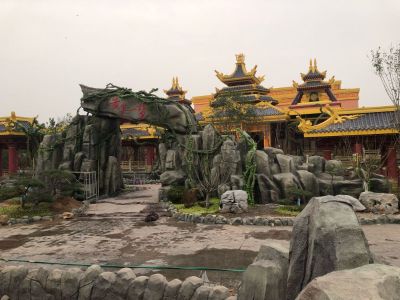 彩绘背景墙