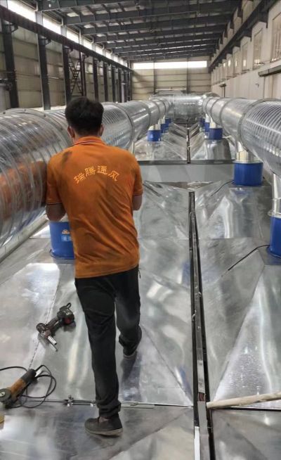 厨房消防排烟风管加工安装