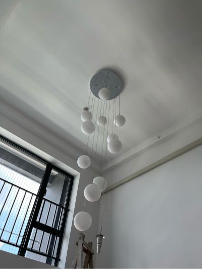 机电一体化灯具窗帘安装