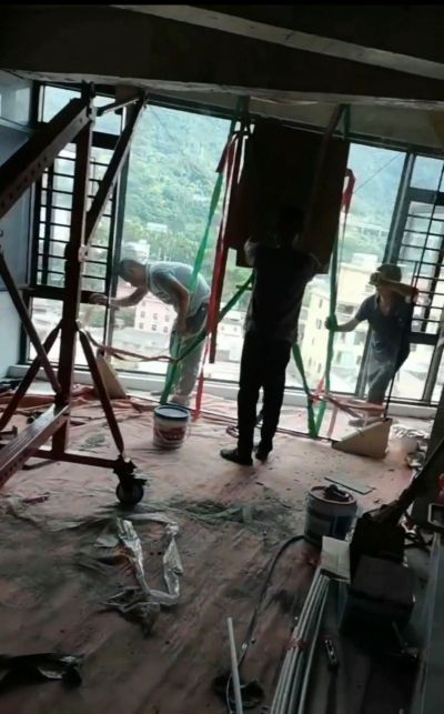 吊装吊装大玻璃