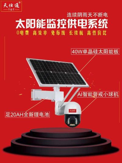 监控电视投影
