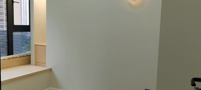 无墙面批灰油漆