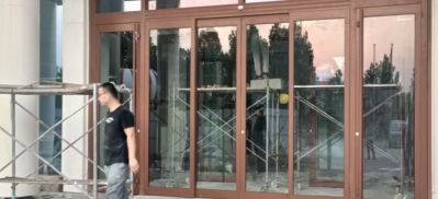 玻璃自动门肯德基门玻璃隔断门禁锁系统