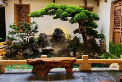 专业园林景观设计，庭院假山鱼池过滤，绿化，室内外景观设计，花艺软装。