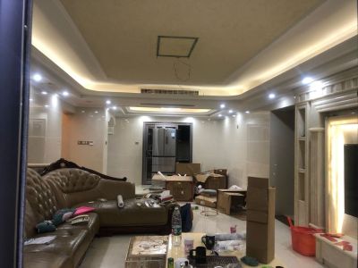 水电壁纸吊顶