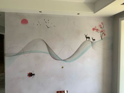 墙布墙纸施工