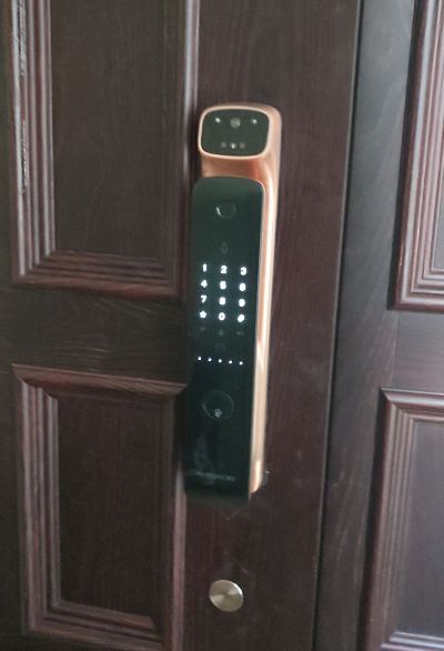 智能指纹锁安装