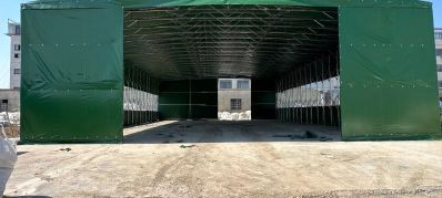 专业制作推拉棚，膜结构停车棚