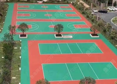 无EPDM跑道硅PU篮球场人造草足球场