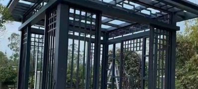 铁艺大门护栏不锈钢制品铝艺护栏大门车棚廊架铁艺