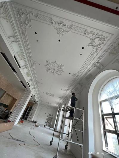 本公司专业，生产安装石膏线条，pu线条销售与安装