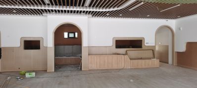 工程装修室内装修护墙板安装集成吊顶