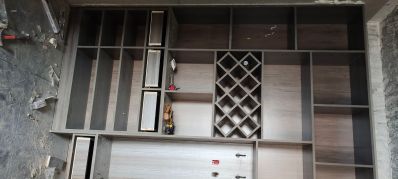 木工装修吊頂隔断扣板护墻板集成顶衣柜组裝衣柜