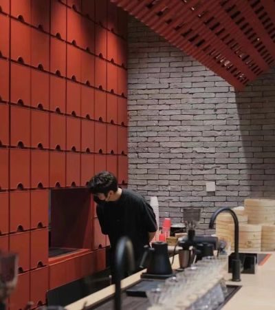 【餐饮店铺设计】可接线上线下设计单，有设计需求或问题可联系。——— 肖工   一三二三四九八零八一三