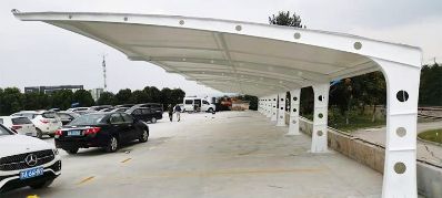 膜结构车棚，