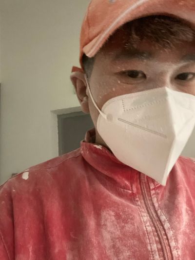 无油漆刮腻子做乳胶漆